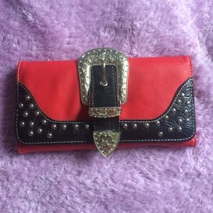 Western bling wallet