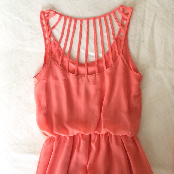 Coral Maxi Dress - Picture 3 of 3