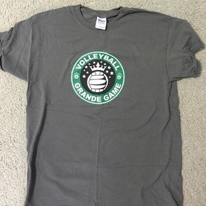 Starbucks inspired volleyball tee!