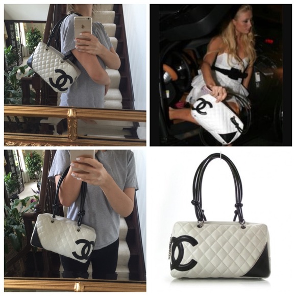 SOLD Authentic Chanel Cambon Bowler Bag - Picture 4 of 4
