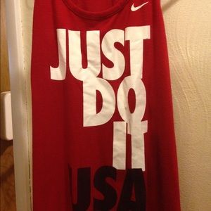 Nike just do it USA tank, reposh item.