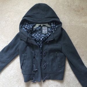 Grey fall jacket
