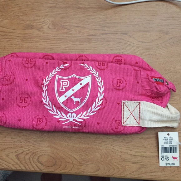 Victoria Secret Pink Makeup Bag