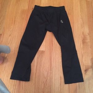 Adidas black crop leggings