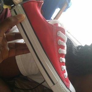 Red Converse Shoes