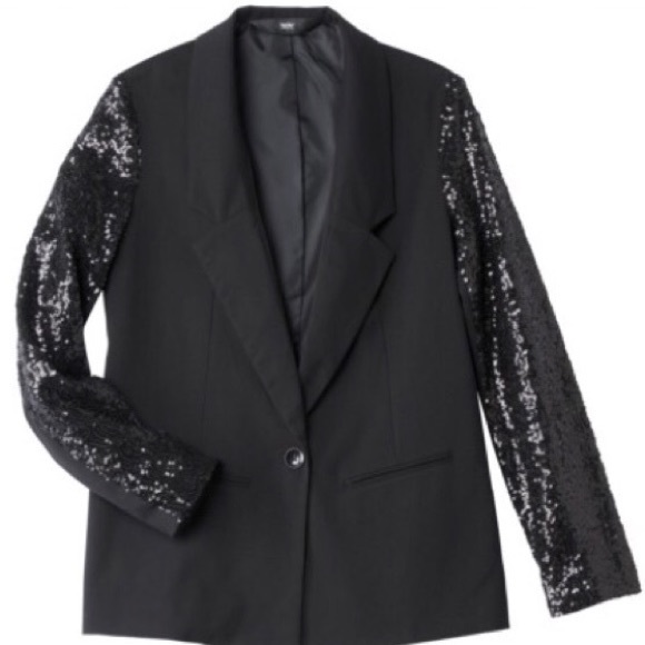 target sequin sleeve jacket