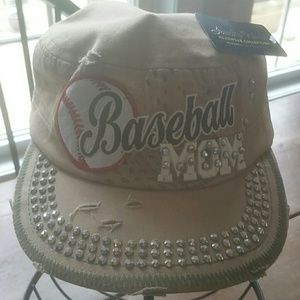 Baseball Mom adjustable hat