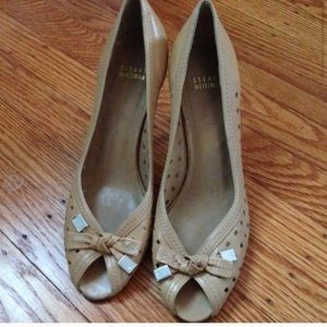 Stuart Weitzman Peep Toe 10