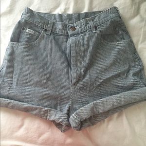 High waisted shorts