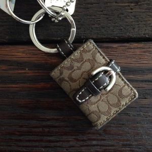 Authentic Coach Photo Frame Keychain
