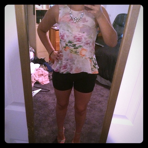Peplum blouse