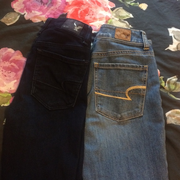 American Eagle skinny hi rise jegging jeans