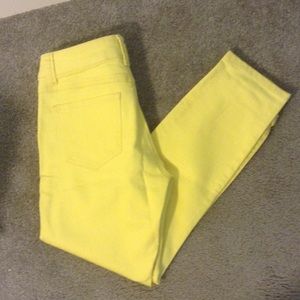 Yellow jeans