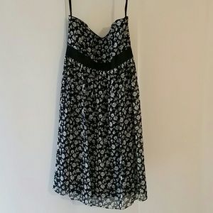 Strapless dress from Whitehouse/Blackmarket.