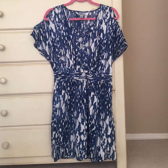 DKNY patterned dress