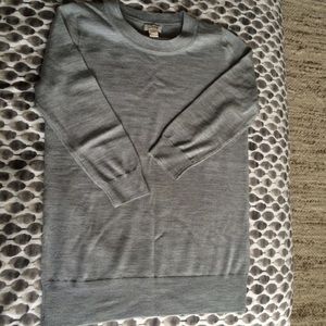 JCrew Charlie Sweater in Heather Gray