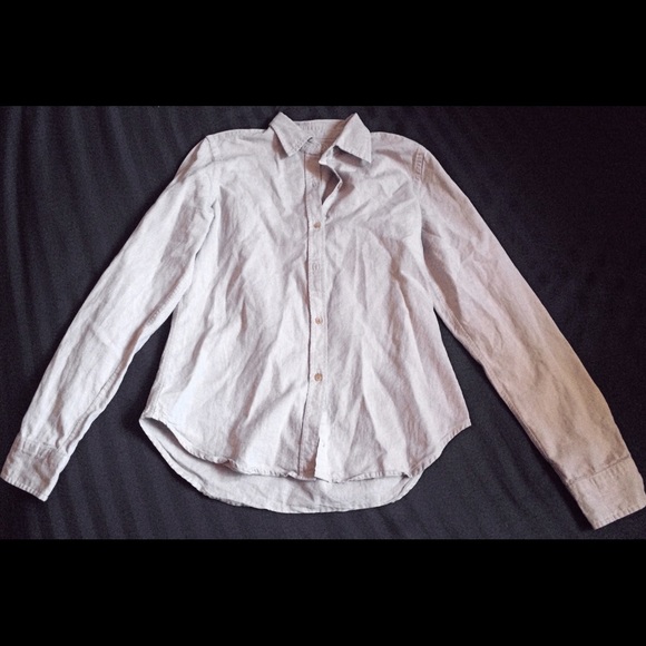 ‼️Sold‼️ Earnest Sewn Tan Shirt M - Picture 2 of 4