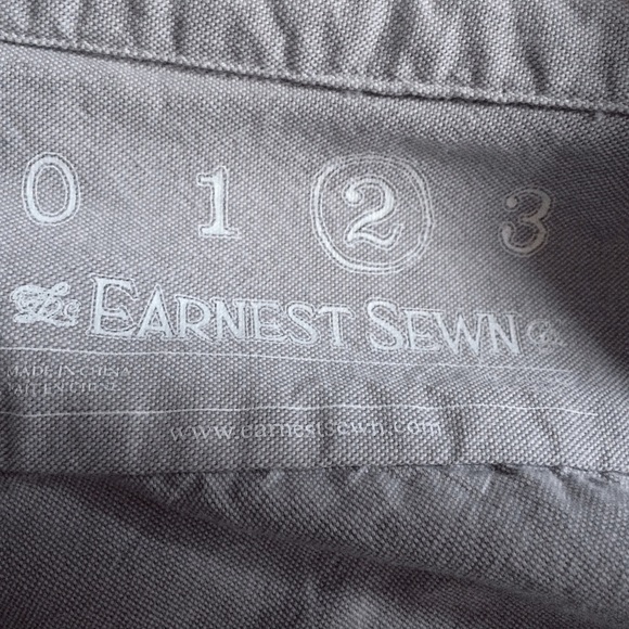 ‼️Sold‼️ Earnest Sewn Tan Shirt M - Picture 3 of 4