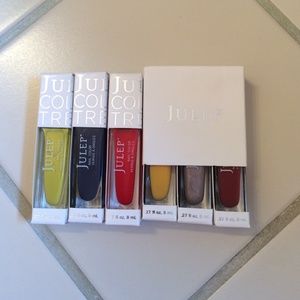 Six julep nail polishes