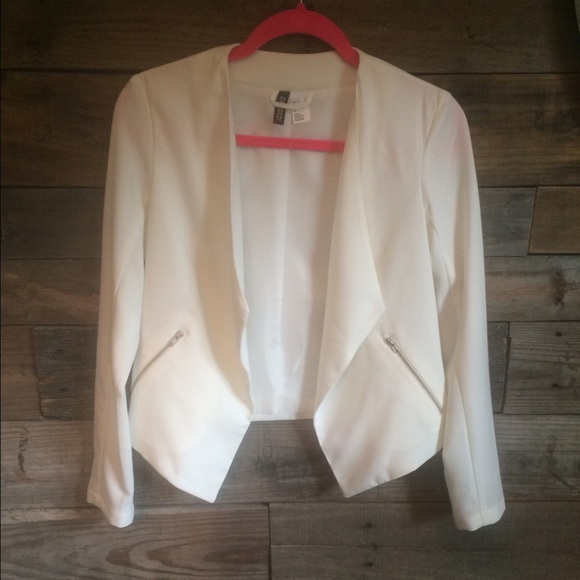 H&M Jackets & Blazers - White blazer