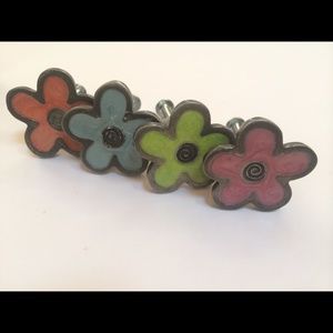 Cabinet/Drawer knobs - floral