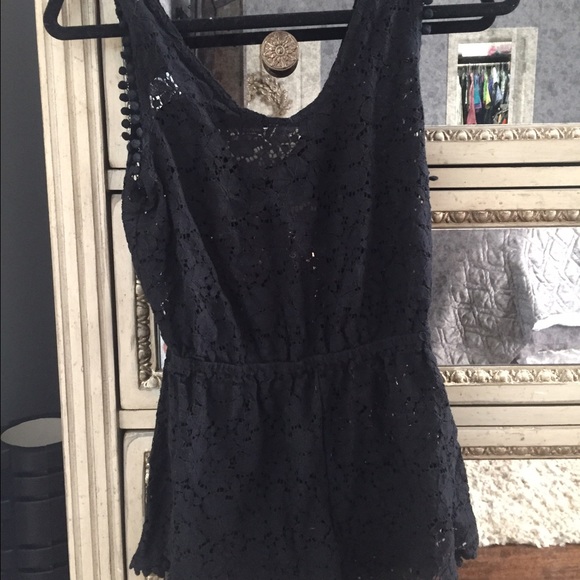 Bathing suit cover up/romper