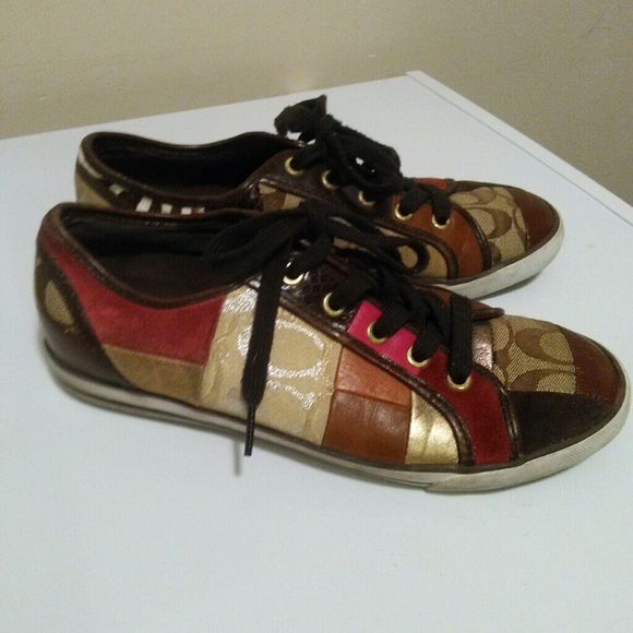 Authentic CoachCanvas shoes
