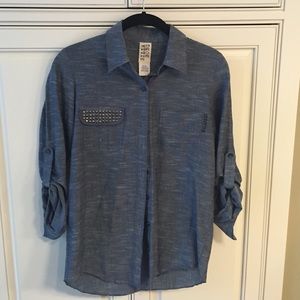 Chambray button down