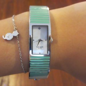 Turquoise Kate Spade Carousel watch
