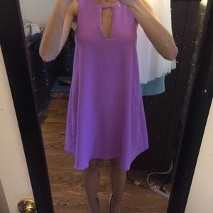Beautiful purple dress!