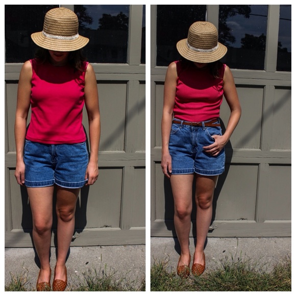 Hot pink petite sophisticate & CO. top
