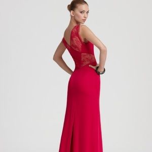 Turkish Rose BCBG Max Azria Lace Prom Dress