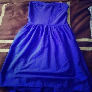 Blue party dress