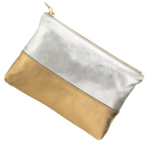 J. Crew Bags J Crew Leather Pouch Poshmark