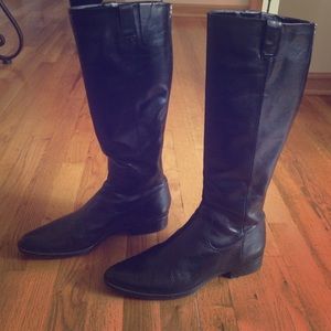 Calvin Klein leather boots