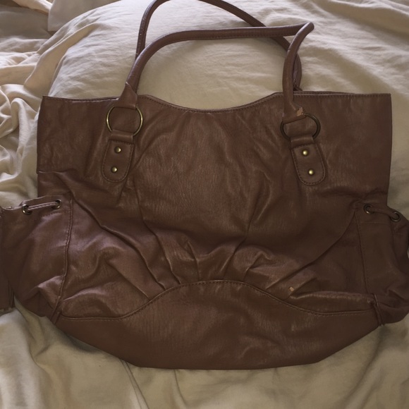 Brown handbag
