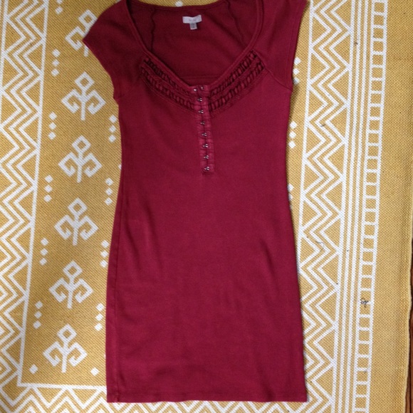 Urban outfitters fitted red dress by Ecote - Picture 2 of 3