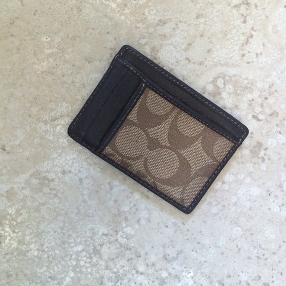 Pre-Owned Coach Men's Slim Wallet