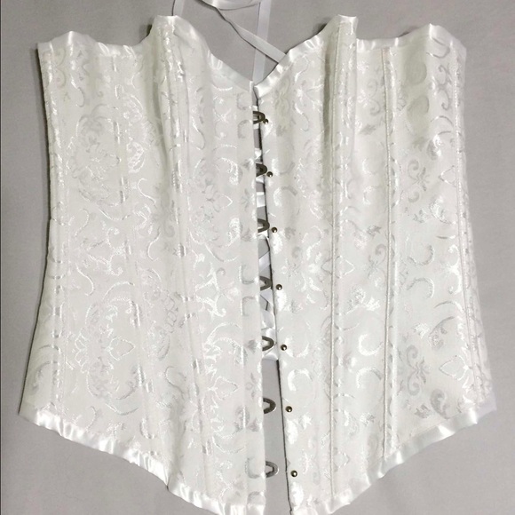 White undergarment corset