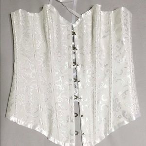 White undergarment corset