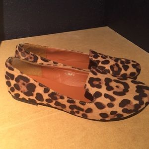 Leopard Print Loafers
