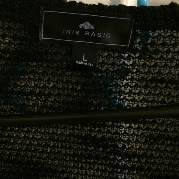 Black Knit Cardigan - Picture 3 of 3