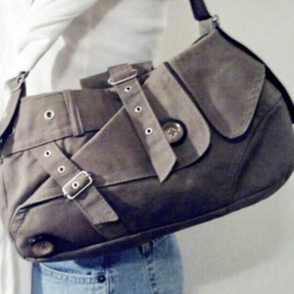 Jamin Puech Khaki Green Hobo Bag Paris
