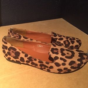 Leopard Print Loafers
