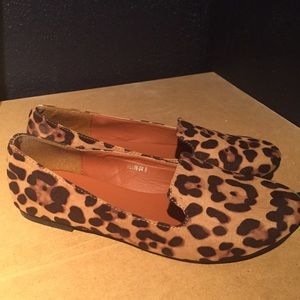 Leopard Print Loafers