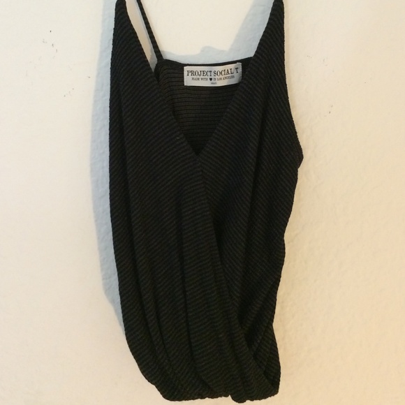 Urban Outfitters Cropped Layered Tank