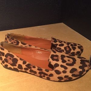 Leopard Print Loafers