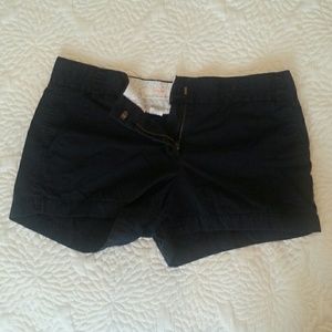 J. Crew Factory 3" Navy Chino Shorts