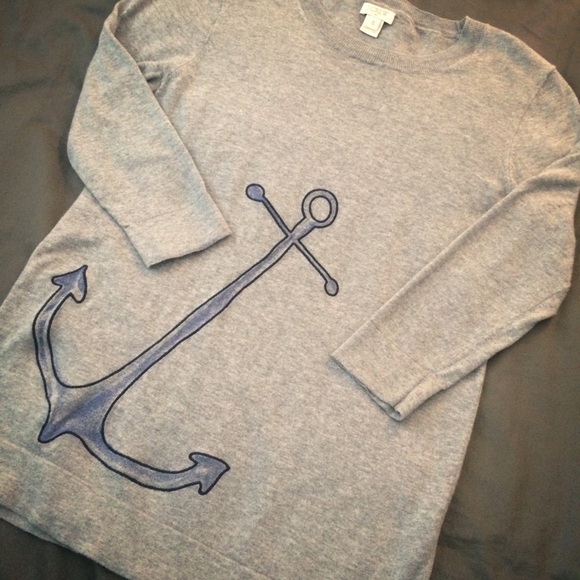 J. Crew Factory Sweaters - J. Crew anchor sweater