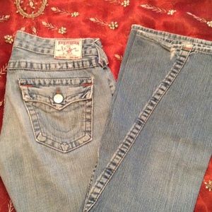 TRUE RELIGION Joey Flare FLARE JEANS Size 28
